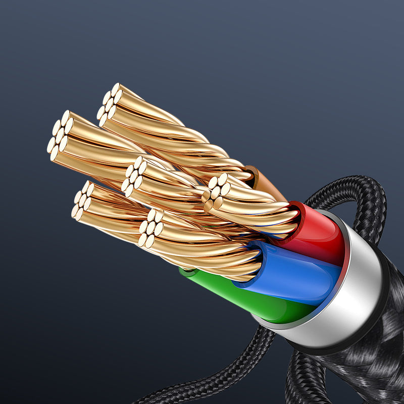 XPower YC028 1.2MLED顯示Type-C To Lightning 27W鋁合金傳輸尼龍充電線
