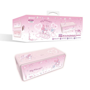 (預售產品)XPower x Sanrio My Melody Rhythm F05 無線充電藍牙喇叭小夜燈
