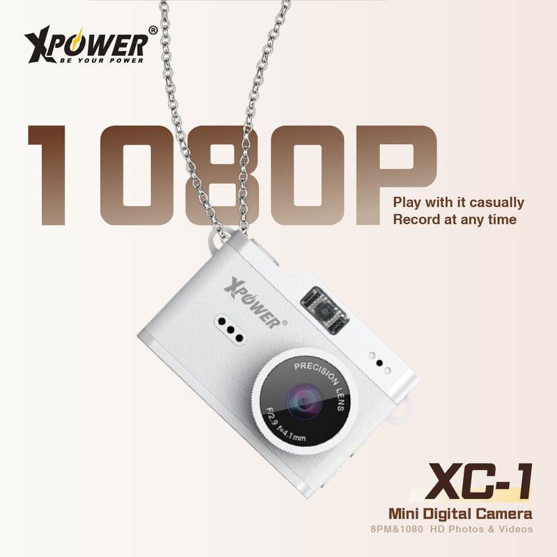 XPower XC-1 迷你數碼相機 XC1 (0.96寸顯示屏 不妨礙拍攝美照)