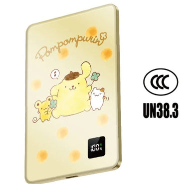 (3C可追溯二維碼)XPower x Sanrio Pompompurin  3合1磁吸+PD3.0 5000mAh鋁合金移動電源 (M5K)