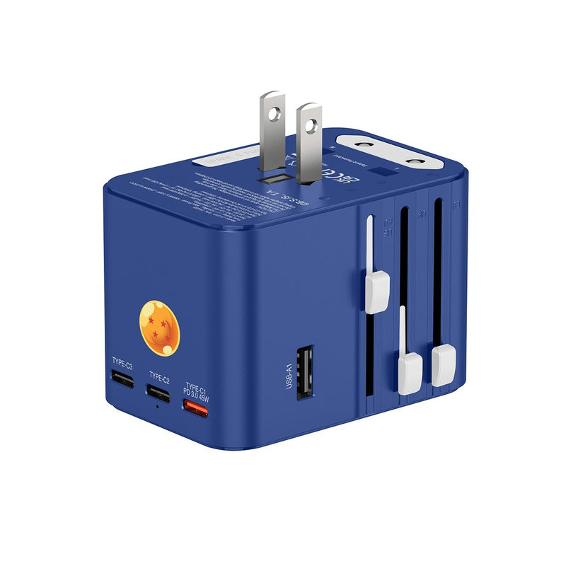 XPower x 龙珠Z TA45B 45W 6输出 PD3.0/PPS快充旅行充电器 (贝吉塔)
