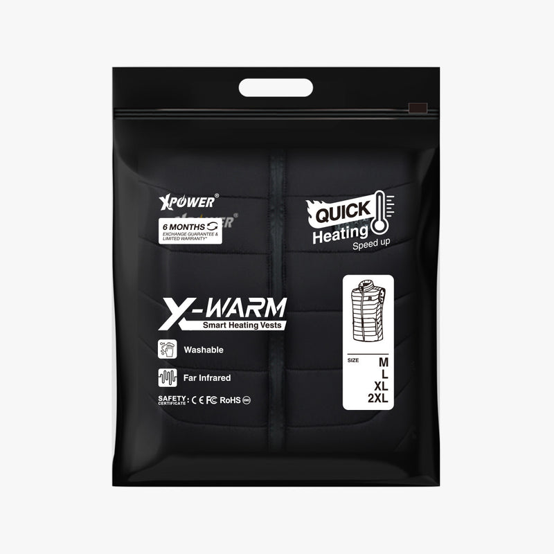 XPower X-Warm 智能發熱防寒背心 ( 長按5秒開機)