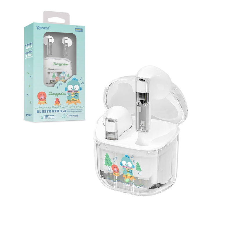 XPower x Sanrio Hangyodon BSE10 透明真无线蓝牙5.3蓝牙耳机