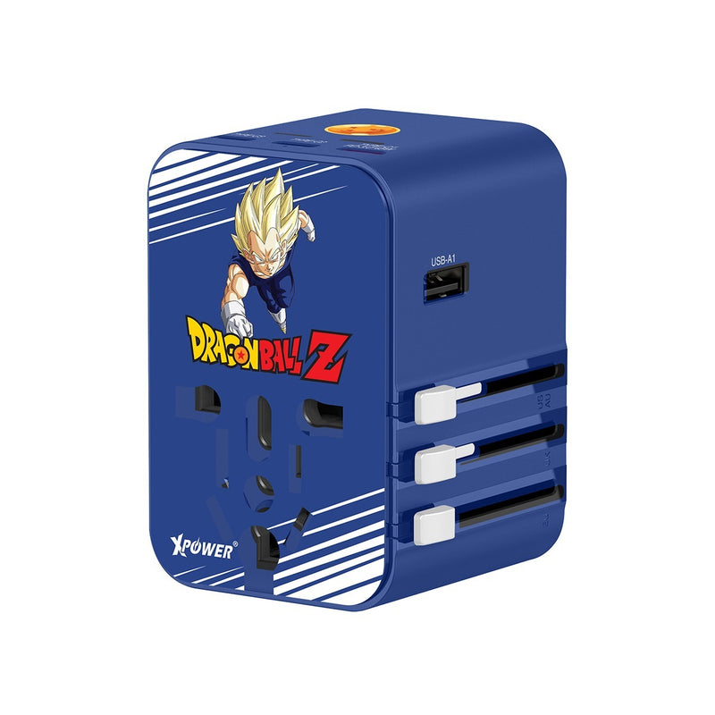 XPower x 龙珠Z TA45B 45W 6输出 PD3.0/PPS快充旅行充电器 (贝吉塔)
