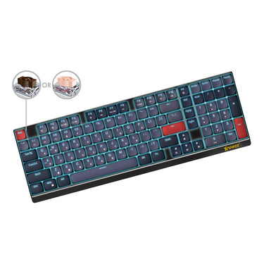 XPower CHARON 98鍵  三模式無線矮軸機械鍵盤