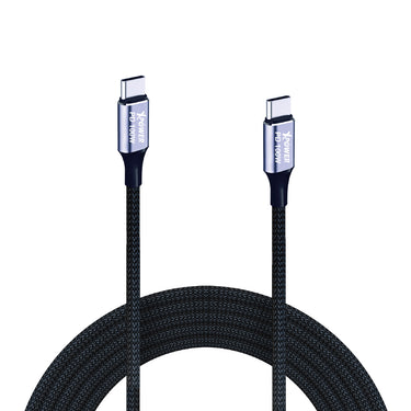 XPower OE100 1/2M 磁吸收納鋅合金100W高速傳輸充電線