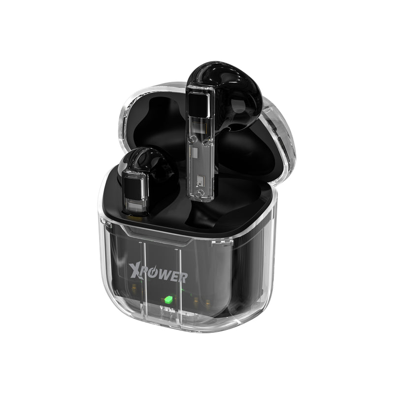 (隨機顏色) XPower BSE10透明真無線藍牙5.3藍牙耳機