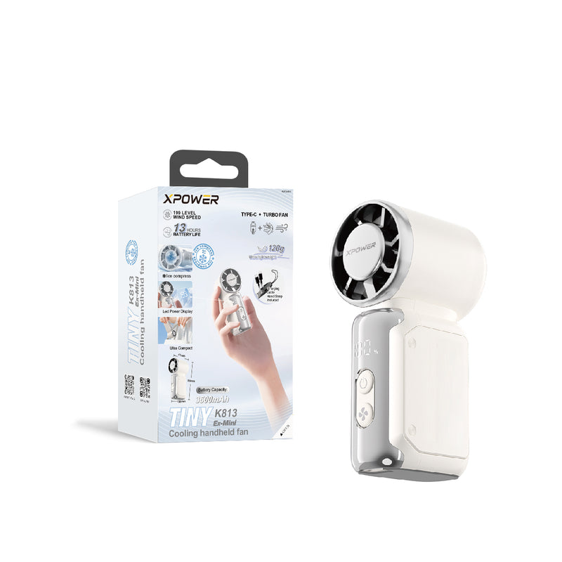 XPower MINI K813超迷你冰感手持风扇
