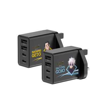 XPower x 咒術迴戰 30W 4輸出迷你PD快充充電器 - WC30