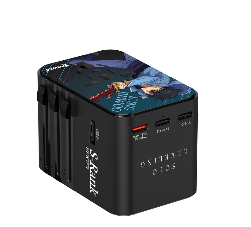XPower x 我独自升级 45W PD/PPS 6输出GaN旅行充电器 TA45B