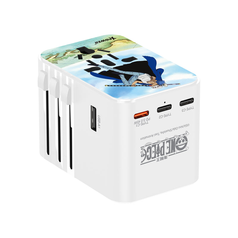 XPower x One Piece TA45B 45W 6输出 PD3.0/PPS旅行充电器