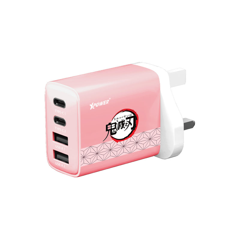 XPower x 鬼灭之刃 WC35 35W 4输出 PD3.0 迷你快充充电器