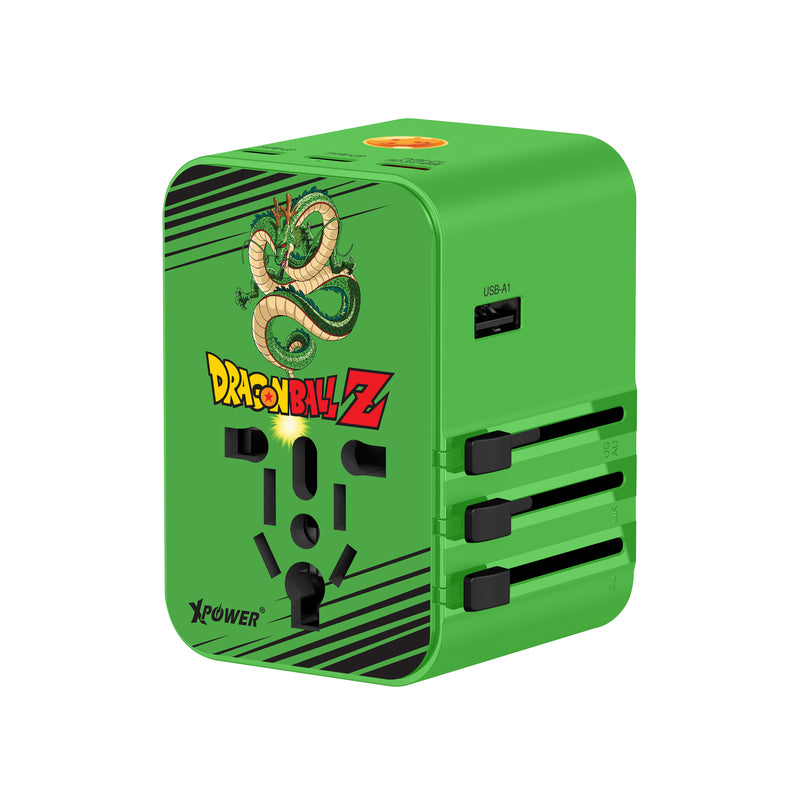 XPower x 龙珠Z TA45B 45W 6输出 PD3.0/PPS快充旅行充电器 (神龙)