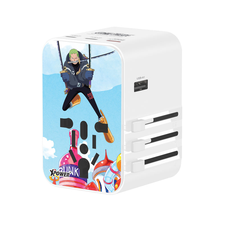 XPower x One Piece TA45B 45W 6输出 PD3.0/PPS旅行充电器