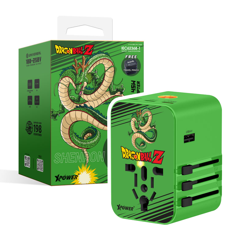 XPower x 龙珠Z TA45B 45W 6输出 PD3.0/PPS快充旅行充电器 (神龙)