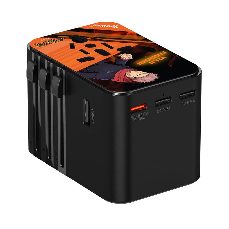 XPower x 咒术回战 TA45B 6输出 45W PD/PPS GaN旅行充电器