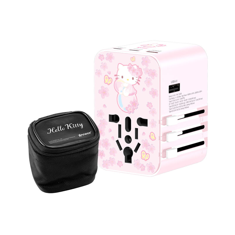 XPower x Sanrio Hello Kitty TA45B 45W 6输出 PD3.0/PPS快充旅行充电器(HK2)