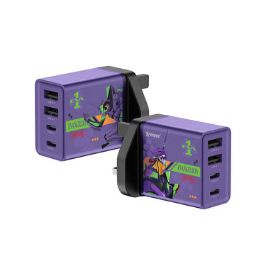 EVA新世紀福音戰士 30W 4輸出PD快充充電器 (WC30)