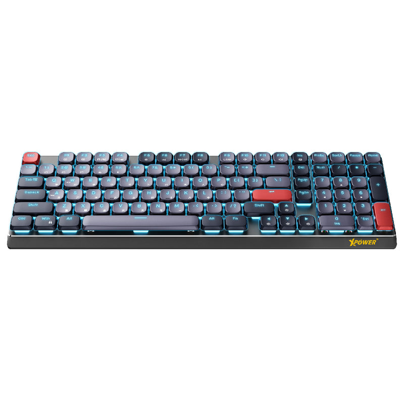 XPower CHARON 98键 三模式无线矮轴机械键盘