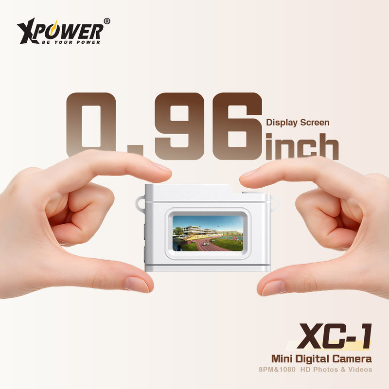 XPower XC-1 迷你數碼相機 XC1 (0.96寸顯示屏 不妨礙拍攝美照)