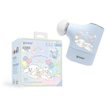 (預售產品)XPower x Sanrio Cinnamoroll MG23 超迷你肌肉按摩槍 ST-807A