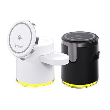 XPower MAGENGINE GE1 Qi2迷你掌心五合一  MagCharge 15W 磁吸無線充電座