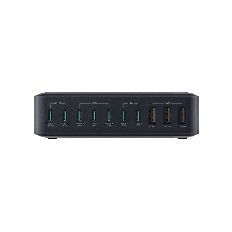 XPower PHOTON 320 320W 10 合 1  PD3.1/PPS 桌上型快速充電器