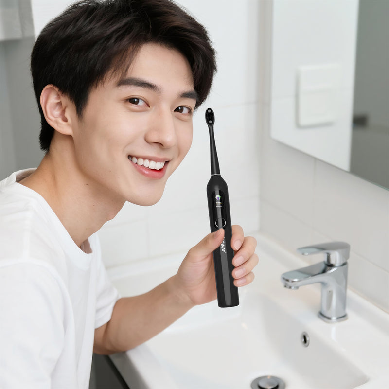 (隨機顏色) XPower 全新一代 Power Brush Y20S 智能彩屏聲波電動牙刷