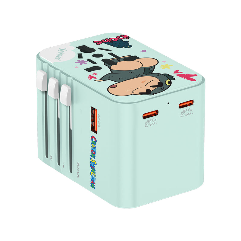 XPower x 蜡笔小新 TA3B 25W 4输出PD3.0/PPS旅行充电器