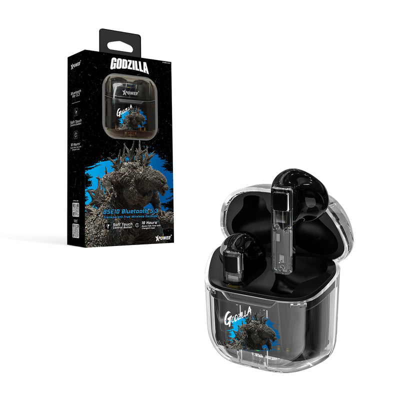 XPower x Godzilla BSE10透明真无线5.3蓝牙耳机