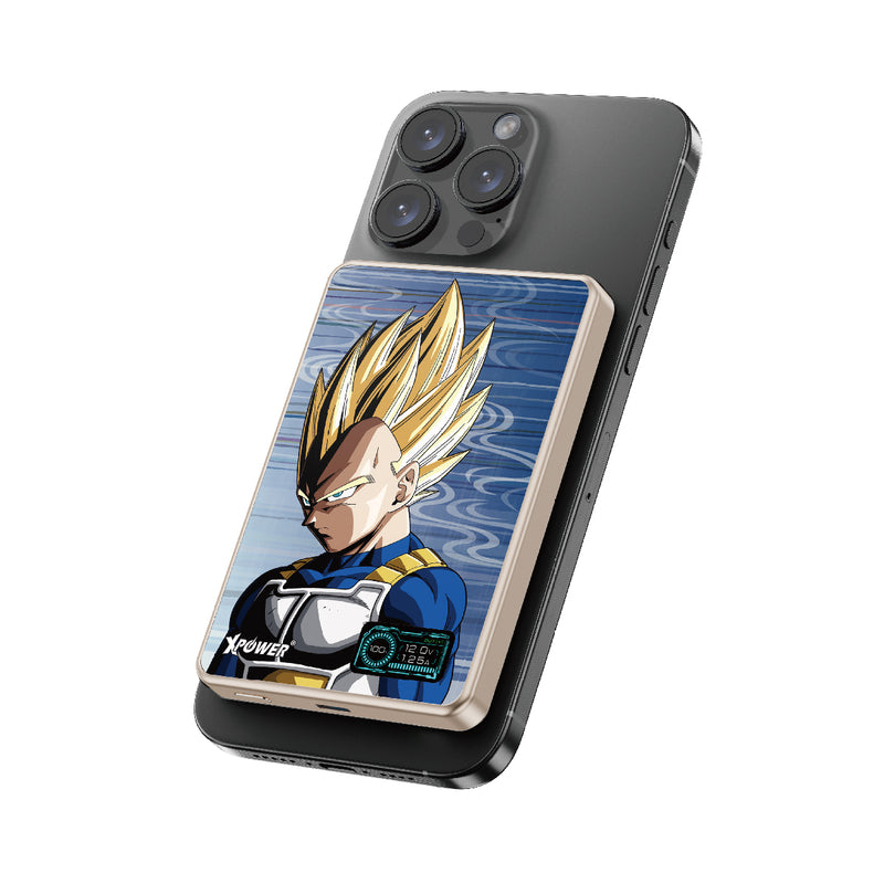 (3C可追溯二維碼)XPower x 龍珠Z MagDigita² 彩屏顯示鋁合金外殼 10000mAh PD3.0+QI2磁吸移動電源 (比達) MDT2 (圖案會甩色)