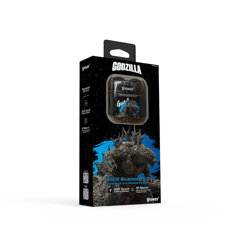 XPower x Godzilla BSE10透明真无线5.3蓝牙耳机