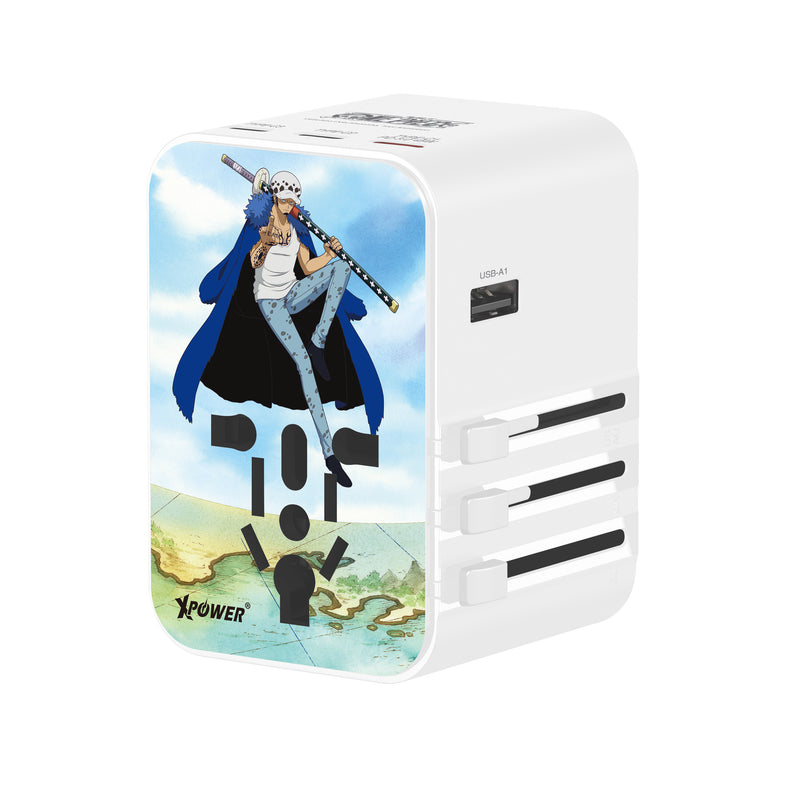 XPower x One Piece TA45B 45W 6输出 PD3.0/PPS旅行充电器