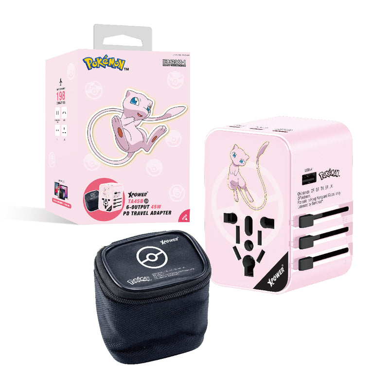 Pokémon Dream TA45B 45W 6-Output PD3.0/PPS Fast Charging Travel Charger Pokemon