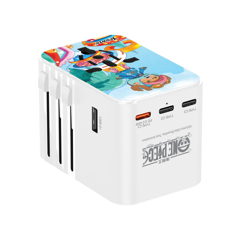 XPower x One Piece TA45B 45W 6输出 PD3.0/PPS旅行充电器