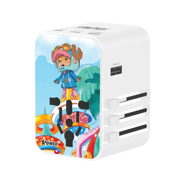 XPower x One Piece TA45B 45W 6输出 PD3.0/PPS旅行充电器