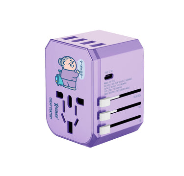 XPower x 阿婆28W TA5C Type-C+USB旅行充電轉插