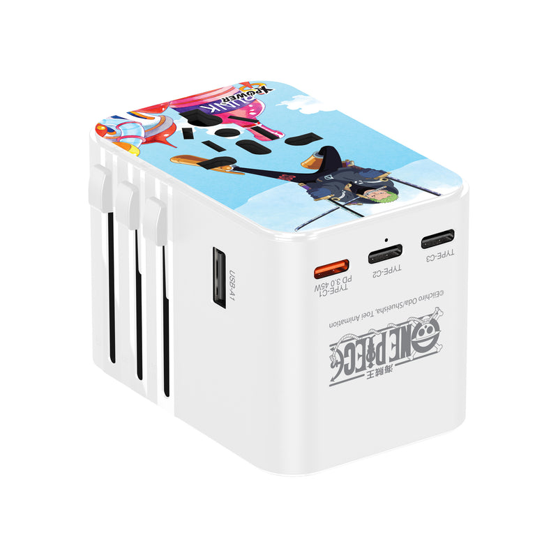 XPower x One Piece TA45B 45W 6输出 PD3.0/PPS旅行充电器