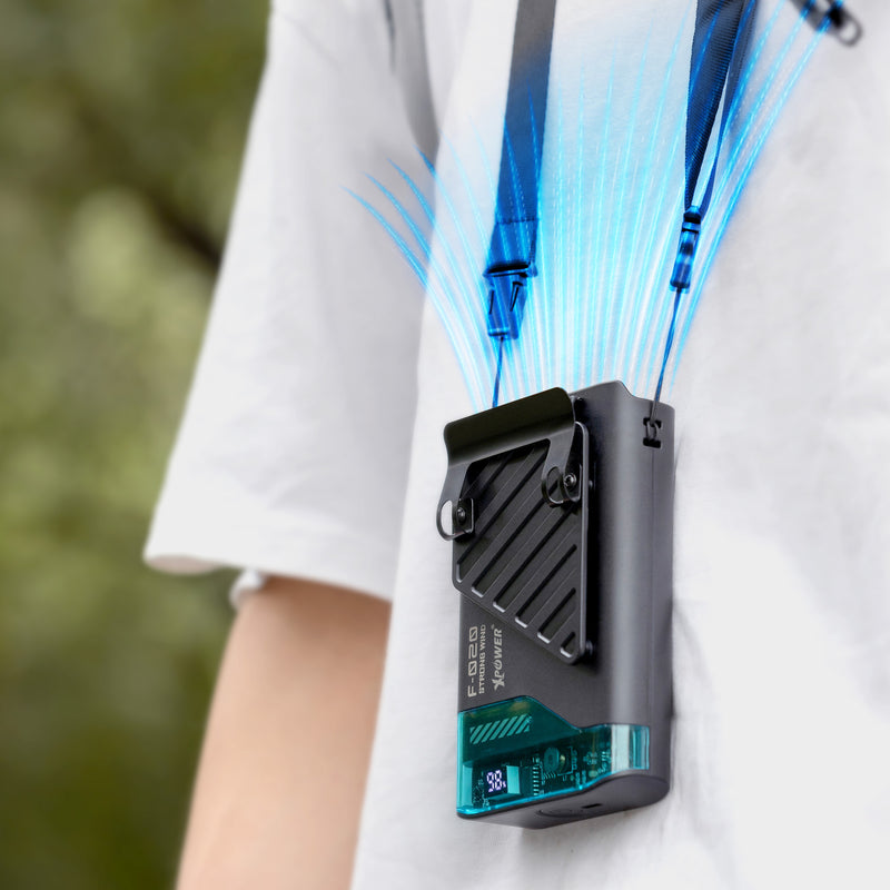 XPower F020挂腰高速降温多功能风扇