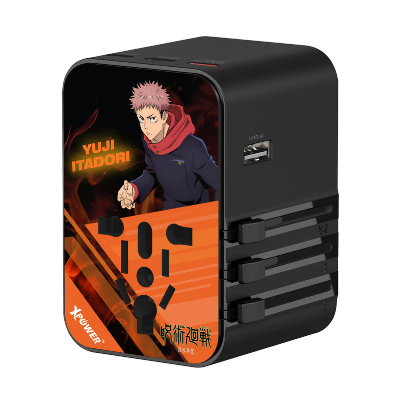XPower x 咒术回战 TA45B 6输出 45W PD/PPS GaN旅行充电器