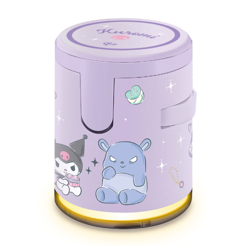XPower x Sanrio Kuromi GE1 Qi2迷你掌心5合1 MagCharge 15W磁吸無線充電座