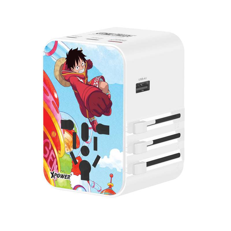 XPower x One Piece TA45B 45W 6输出 PD3.0/PPS旅行充电器