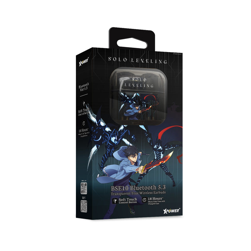 XPower x 我独自升级 BSE10 透明真无线蓝牙5.3蓝牙耳机