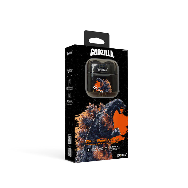XPower x Godzilla BSE10透明真无线5.3蓝牙耳机