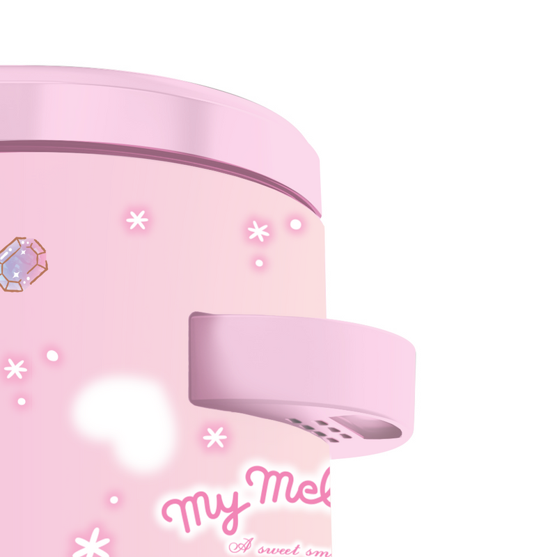 XPower x Sanrio My Melody GE1 Qi2迷你掌心5合1 MagCharge 15W磁吸无线充电座