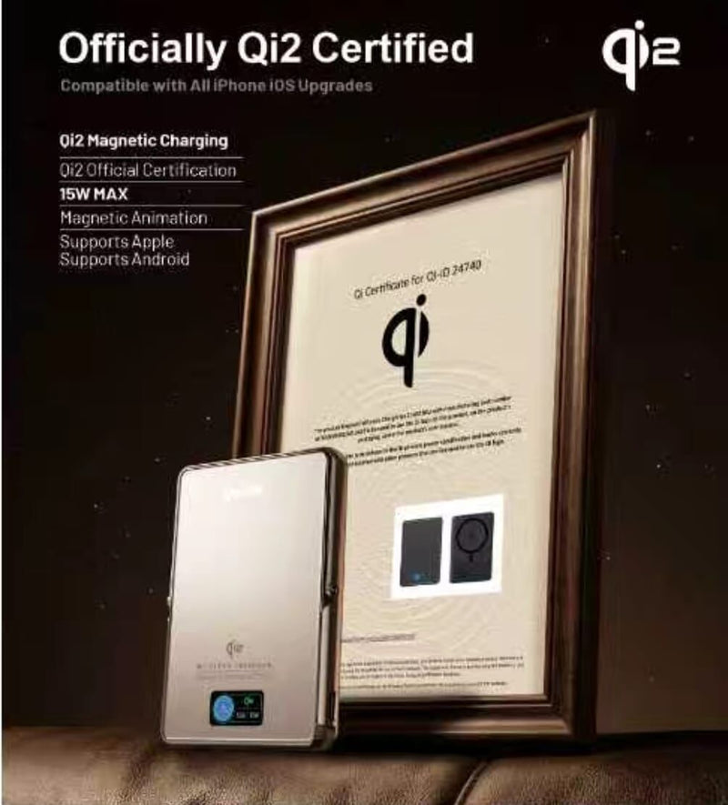 (3C可追溯二維碼)XPower M1 Ultra半固態3C版TFT 彩屏顯示 QI2 Magcharge 10000mAh磁吸行動電源