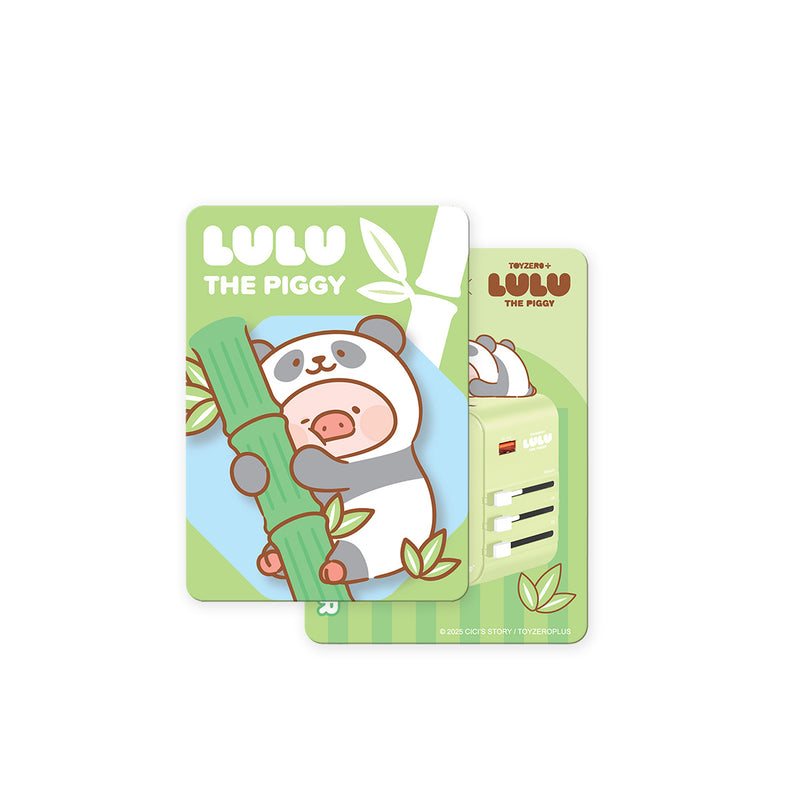 (送收藏卡)XPower x 罐頭豬LuLu🐷TA3B 25W 4輸出PD3.0/PPS旅行充電器 -L2