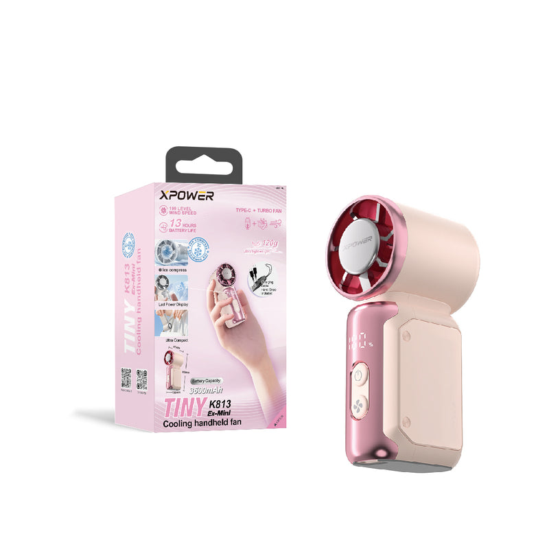 XPower MINI K813超迷你冰感手持风扇