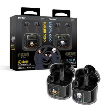 XPower x 咒術迴戰 透明真無線 藍牙5.3藍牙耳機 -BSE10