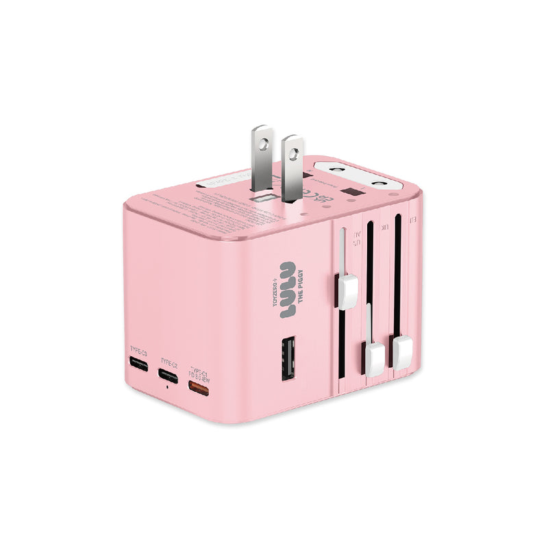 XPower x 罐頭豬LuLu🐷TA45B 45W 6輸出 PD3.0/PPS旅行充電器